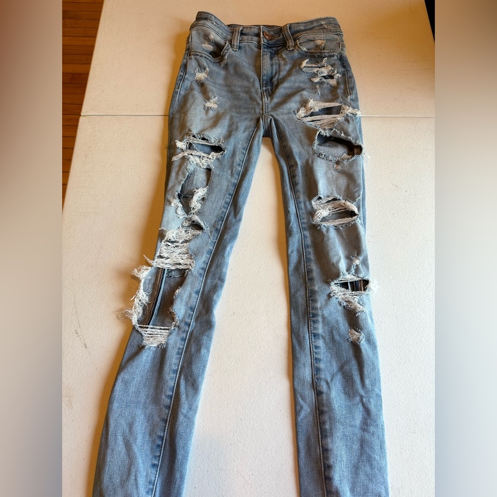 American eagle 00 skinny jeans